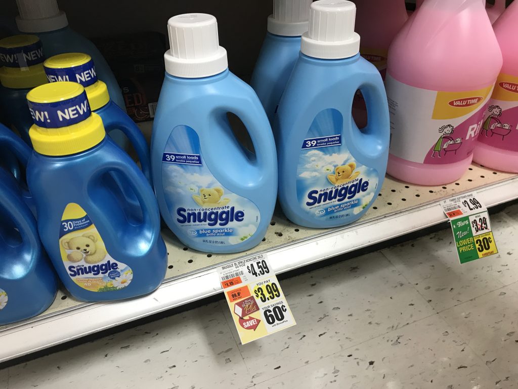 Snuggle Fabric Softener At Tops Markets
