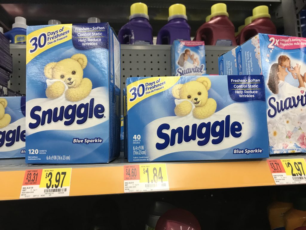 Snuggle At Walmart (2)