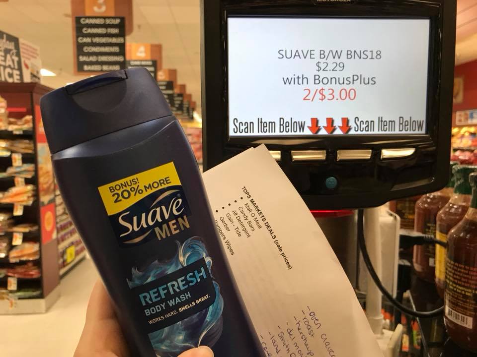 Suave FREE At Tops Markets Again