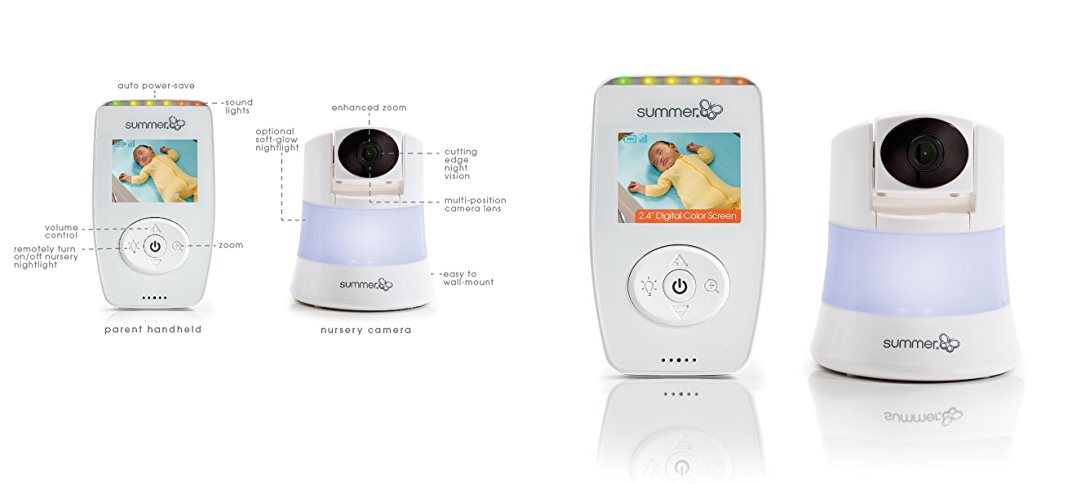 Summer Infant SURE SIGHT 2 0 Digital Color Video Baby Monitor