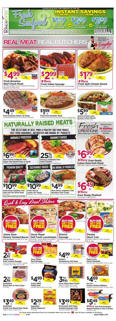 Tops Markets Ad Preview Week 2 18 19 Page 2