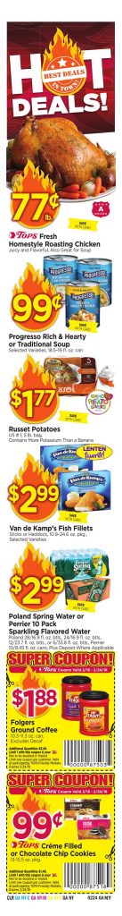 Tops Markets Ad Preview Week 2 18 19 Coupons