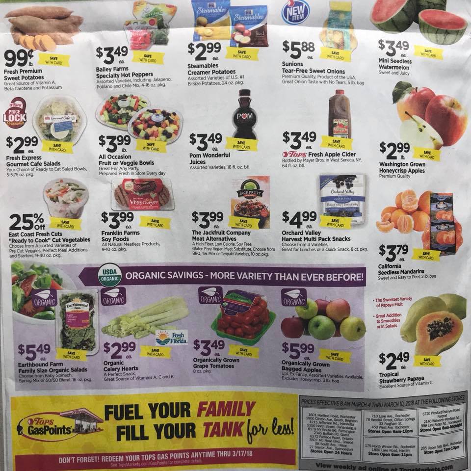 Tops Markets Ad Preview Week 3 4 Page 10b