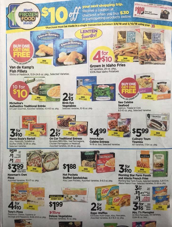 Tops Markets Ad Preview Week 3 4 Page 4a