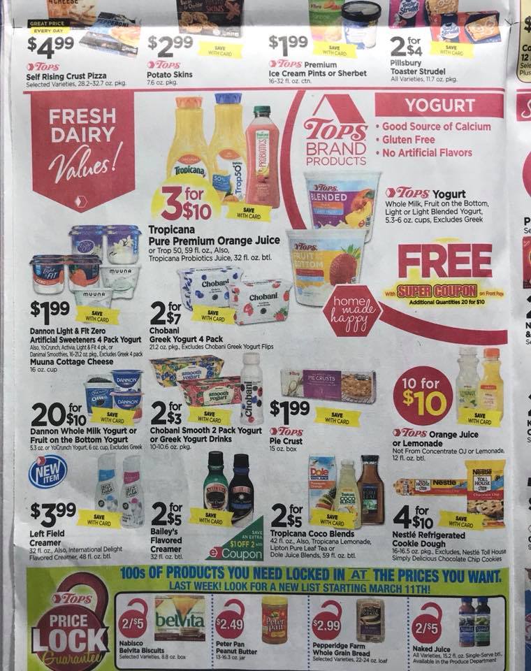Tops Markets Ad Preview Week 3 4 Page 4b