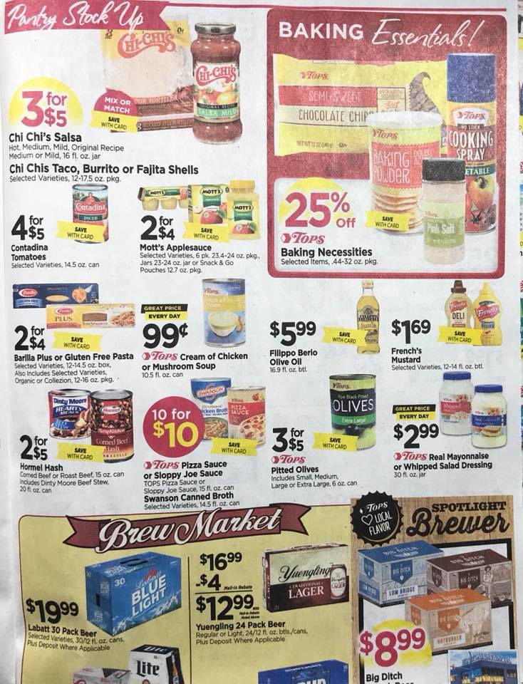 Tops Markets Ad Preview Week 3 4 Page 5a