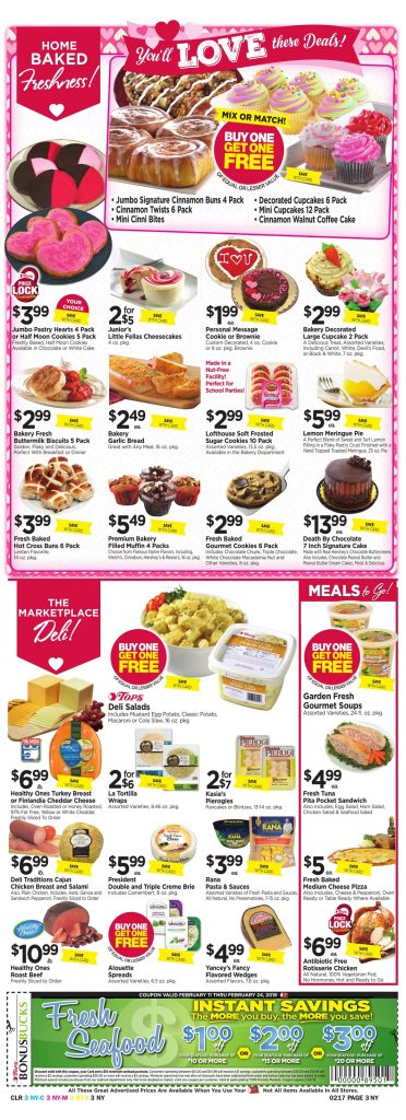 Tops Markets Ad Scan Week 2 11 Page 3