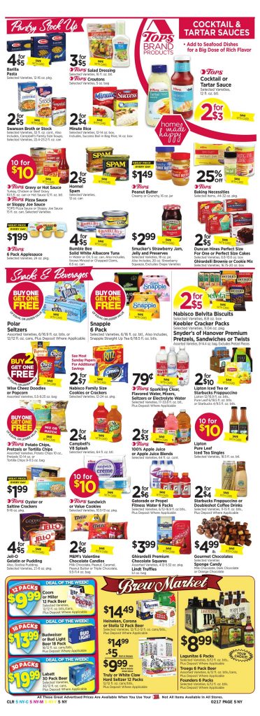 Tops Markets Ad Scan Week 2 11 Page 5
