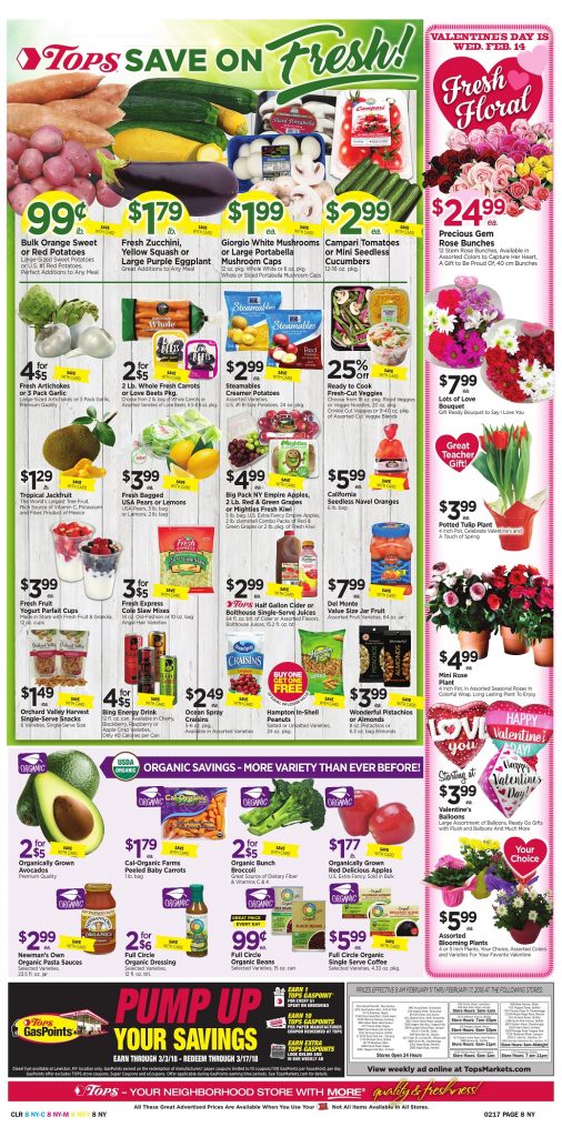 Tops Markets Ad Scan Week 2 11 Page 8