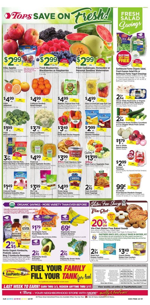 Tops Markets Ad Scan Week 2 25 Page 10