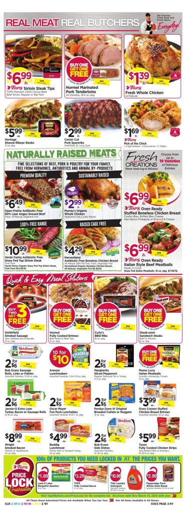 Tops Markets Ad Scan Week 2 25 Page 2