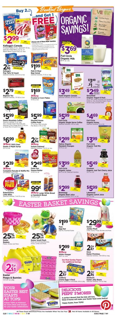 Tops Markets Ad Scan Week 2 25 Page 7