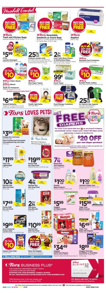 Tops Markets Ad Scan Week 2 25 Page 8