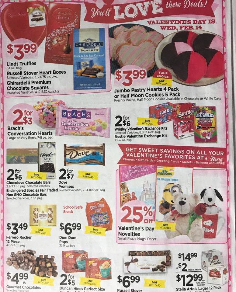 Tops Markets Ad Scan Week 2 4 18 Page 6a