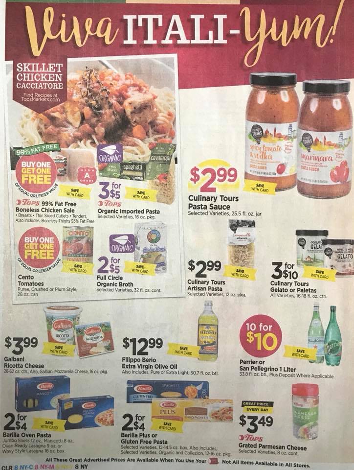 Tops Markets Ad Scan Week 2 4 18 Page 8b