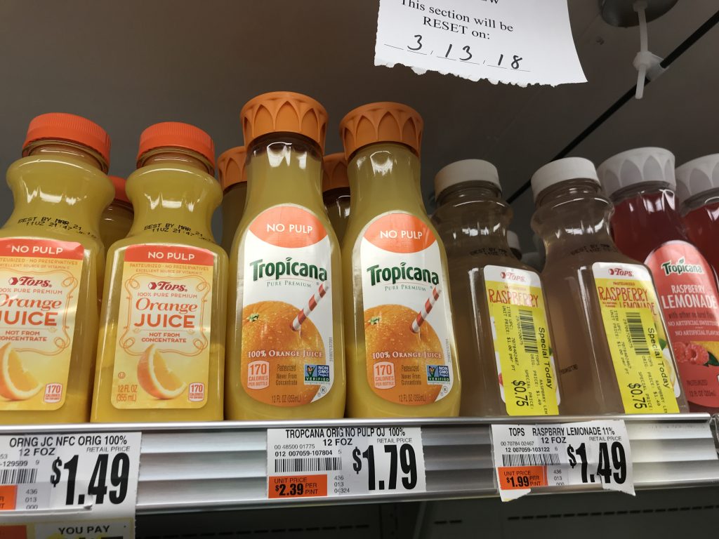 Tropicana Singles At Tops Markets (2)