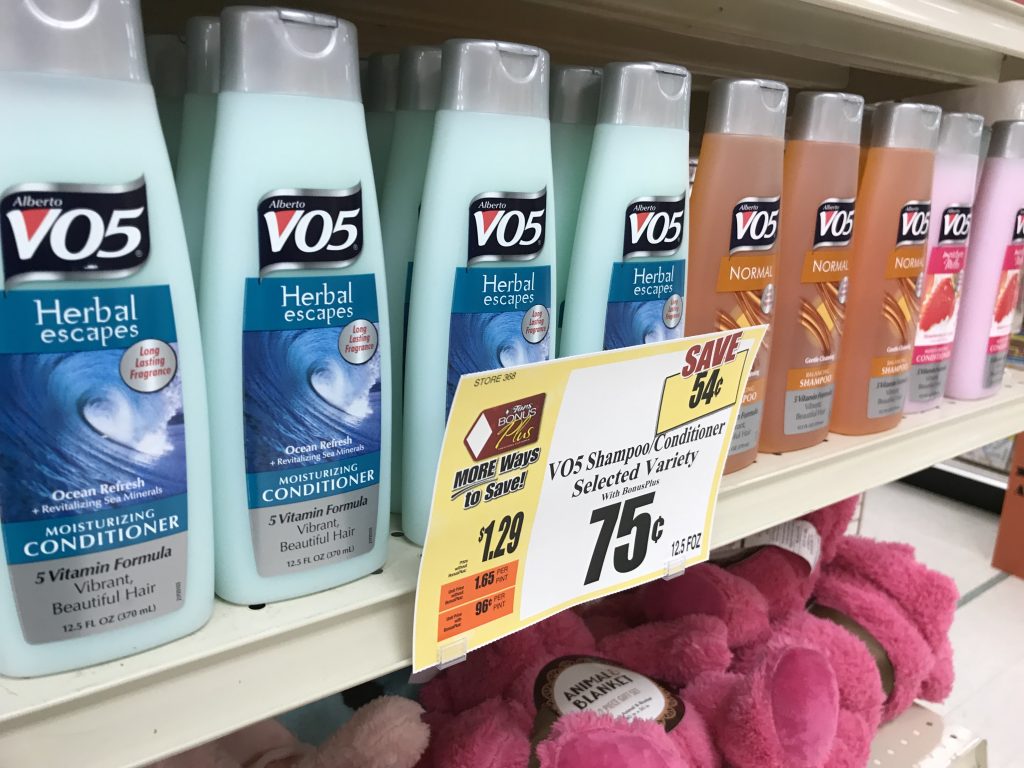 VO5 Hair Care At Tops