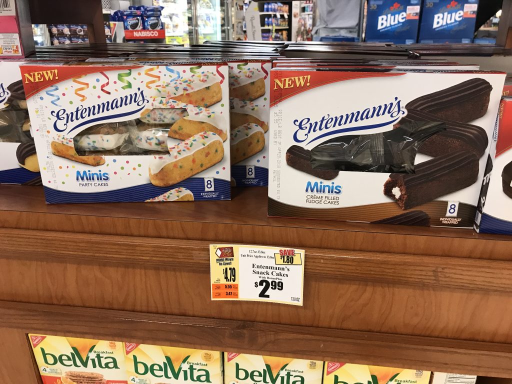 Entenmann's Mini's Only $1.99 at Tops 
