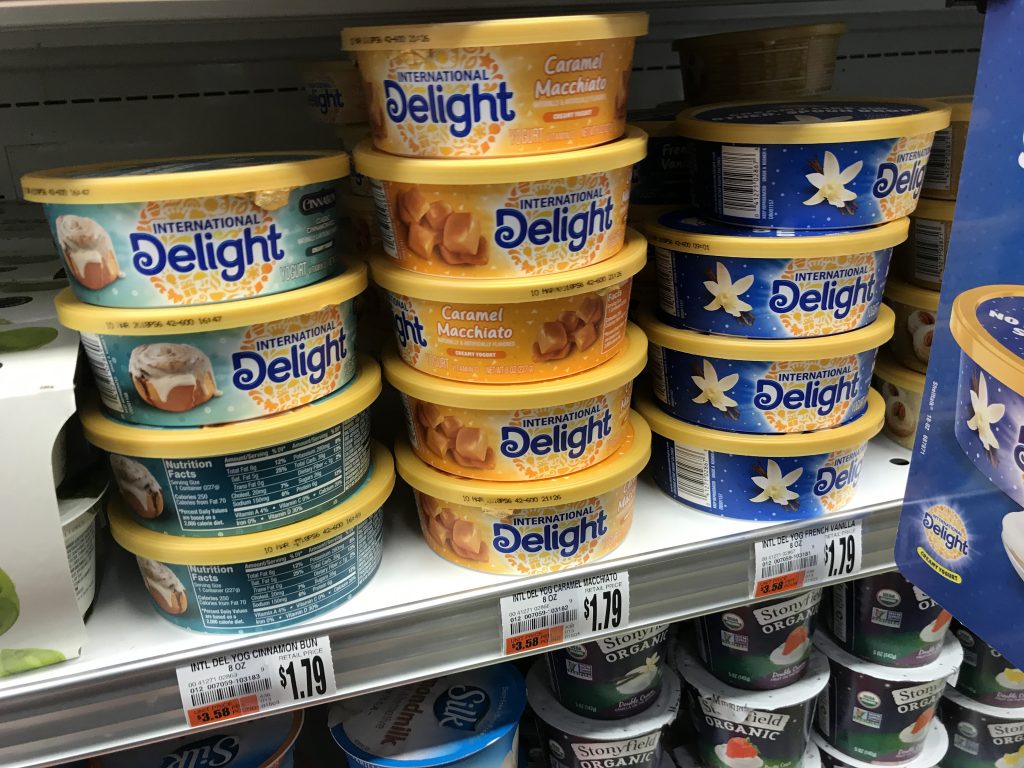 International Delight Yogurt At Tops
