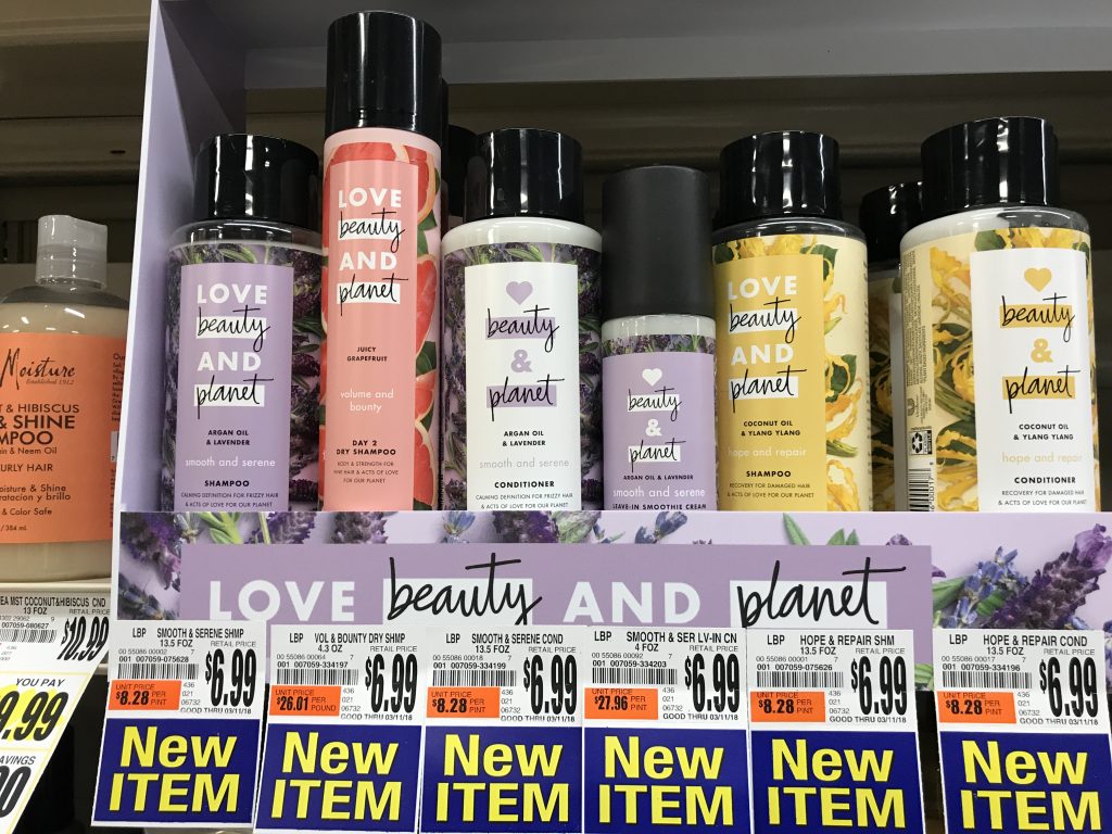 Love Beauty And Planet At Tops Markets