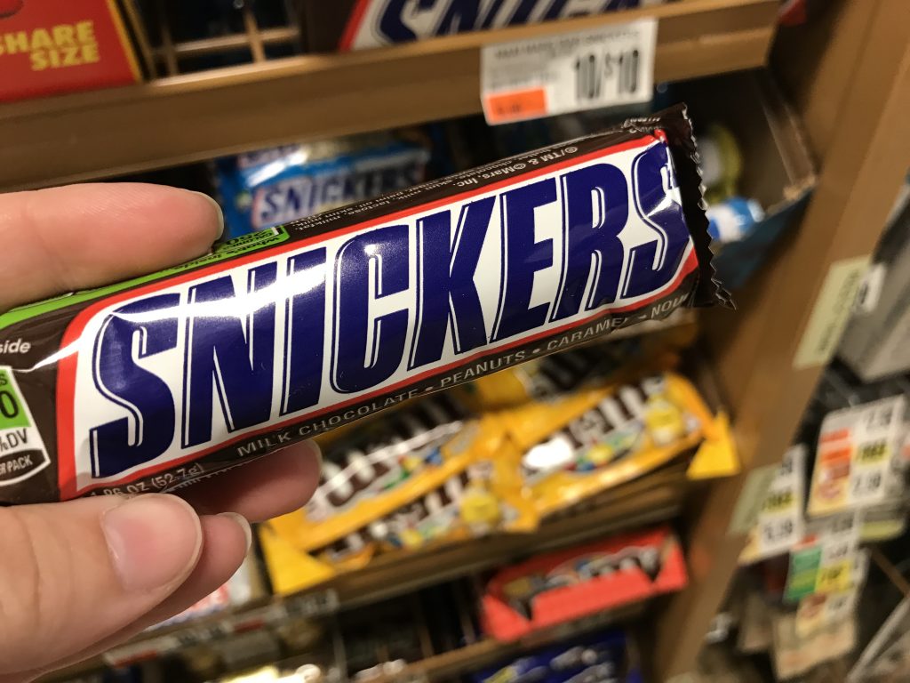 Snickers At Tops