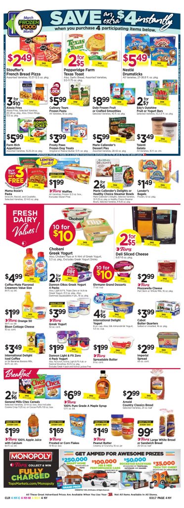 Tops Markets Ad Preview Week 3 11 18 Page 4
