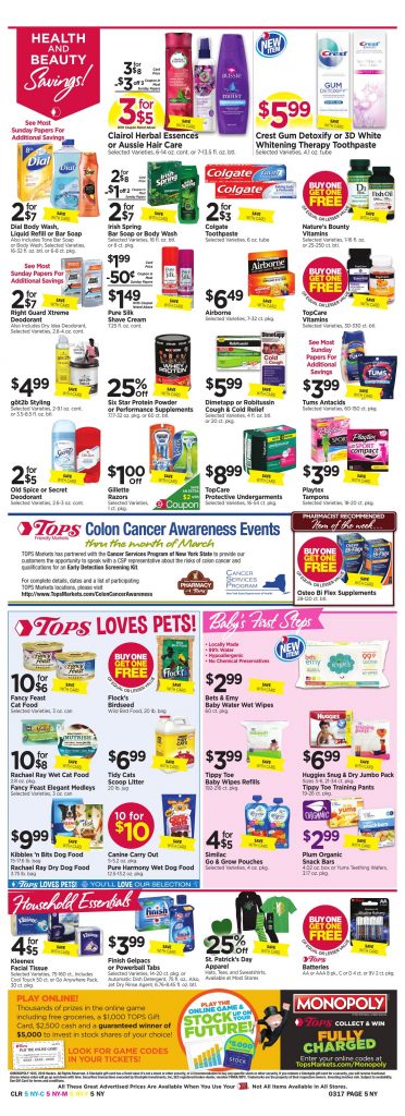 Tops Markets Ad Preview Week 3 11 18 Page 5
