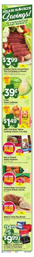 Tops Markets Ad Preview Week 3 11 18 Specials
