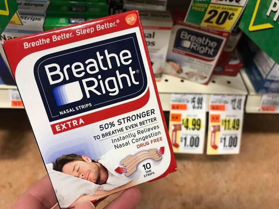 Breathe Right At Tops Markets