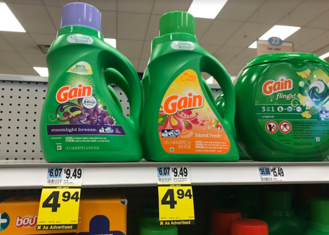 Gain Detergent At Rite Aid