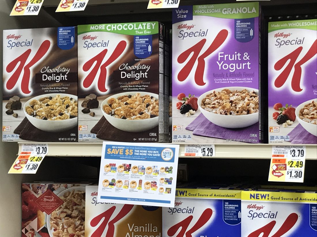 Special K Deal At Tops Markets