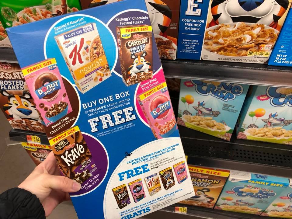 Free Kellogg's Cereal At Walmart 6