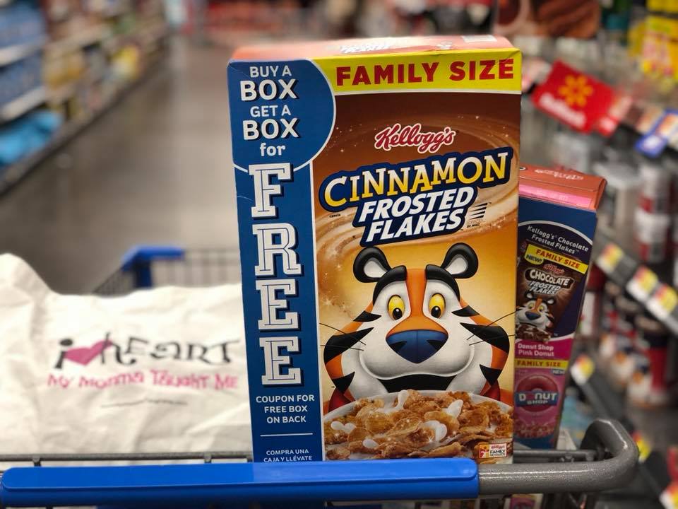 Free Kellogg's Cereal At Walmart Wyb 1