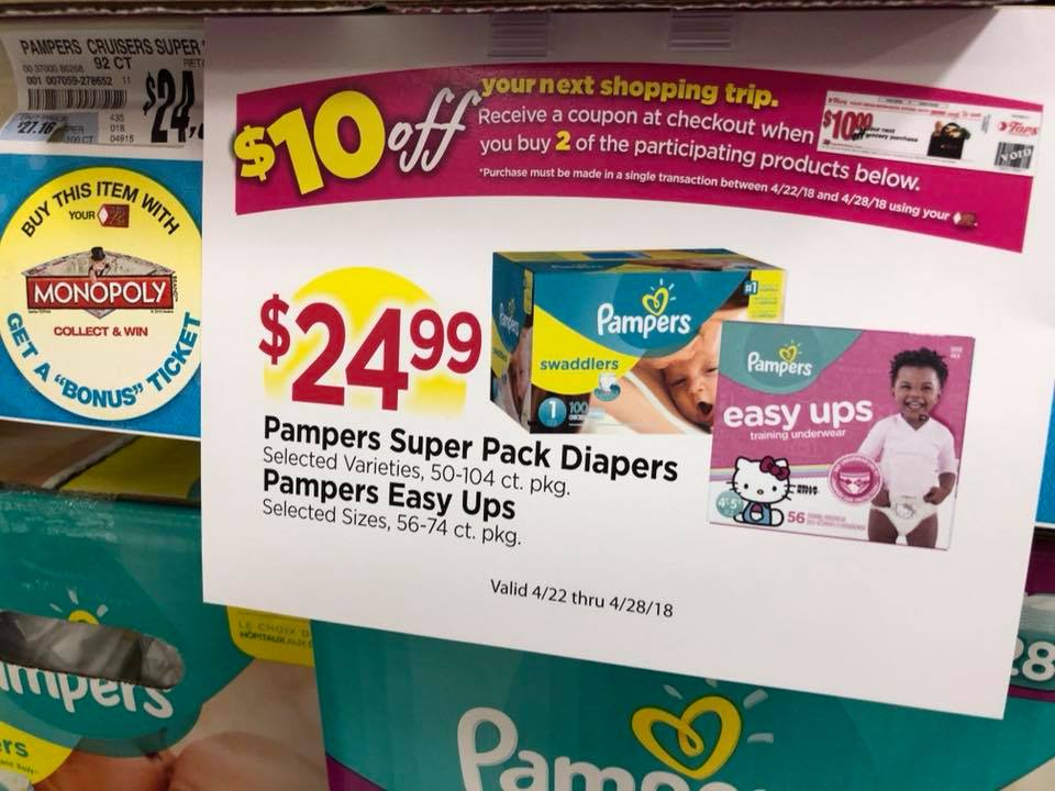 Pampers Catalina Offer
