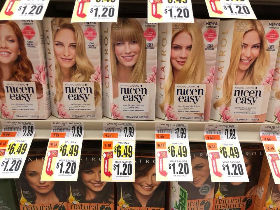 Clairol Nice And Easy At Tops