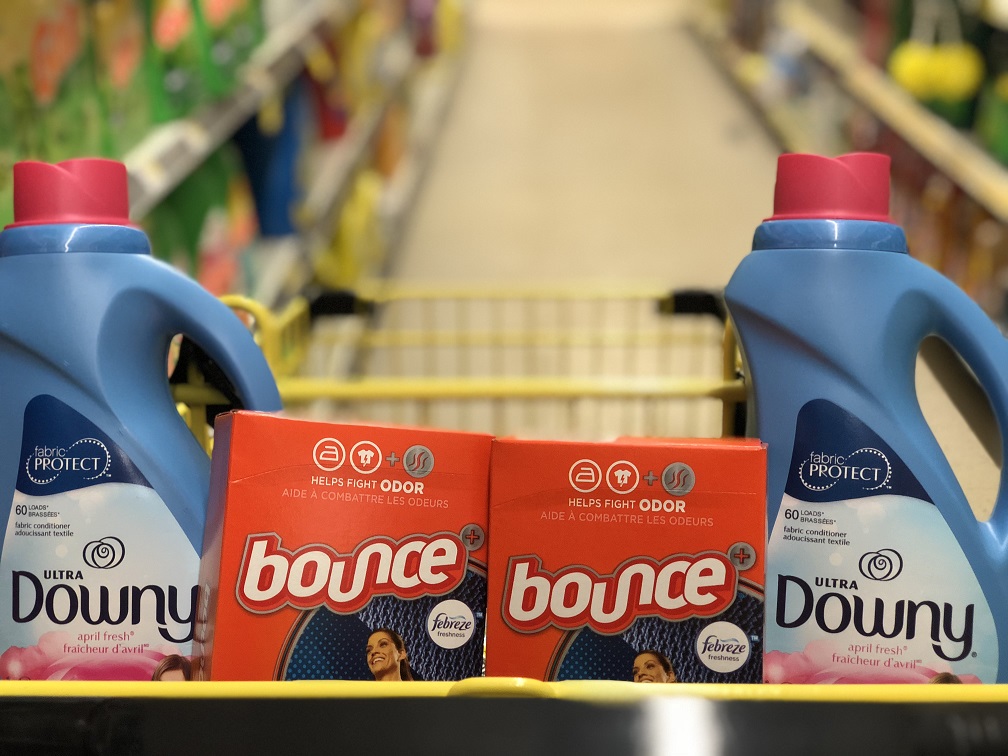 Downy And Bounce At Dollar General