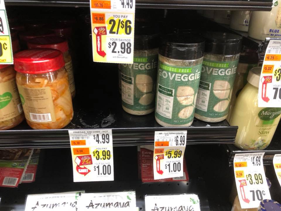 Go Veggie Parm Cheese At Tops