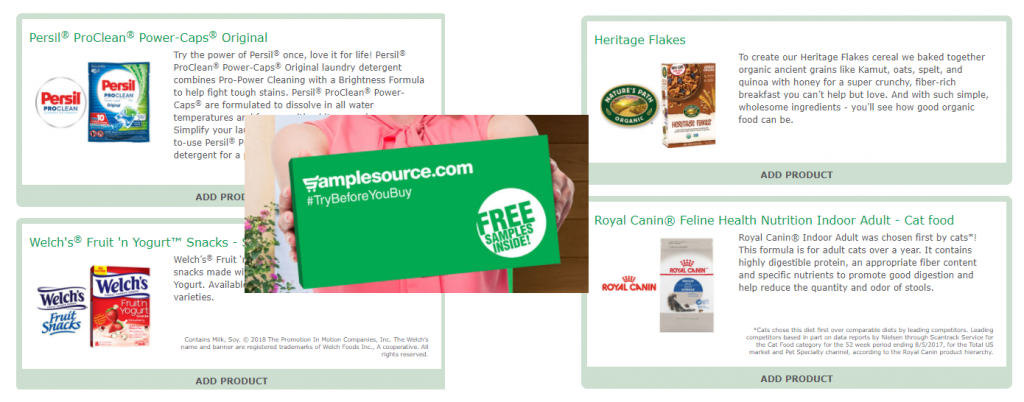 SampleSource Box of FREE Samples for Spring LIVE 