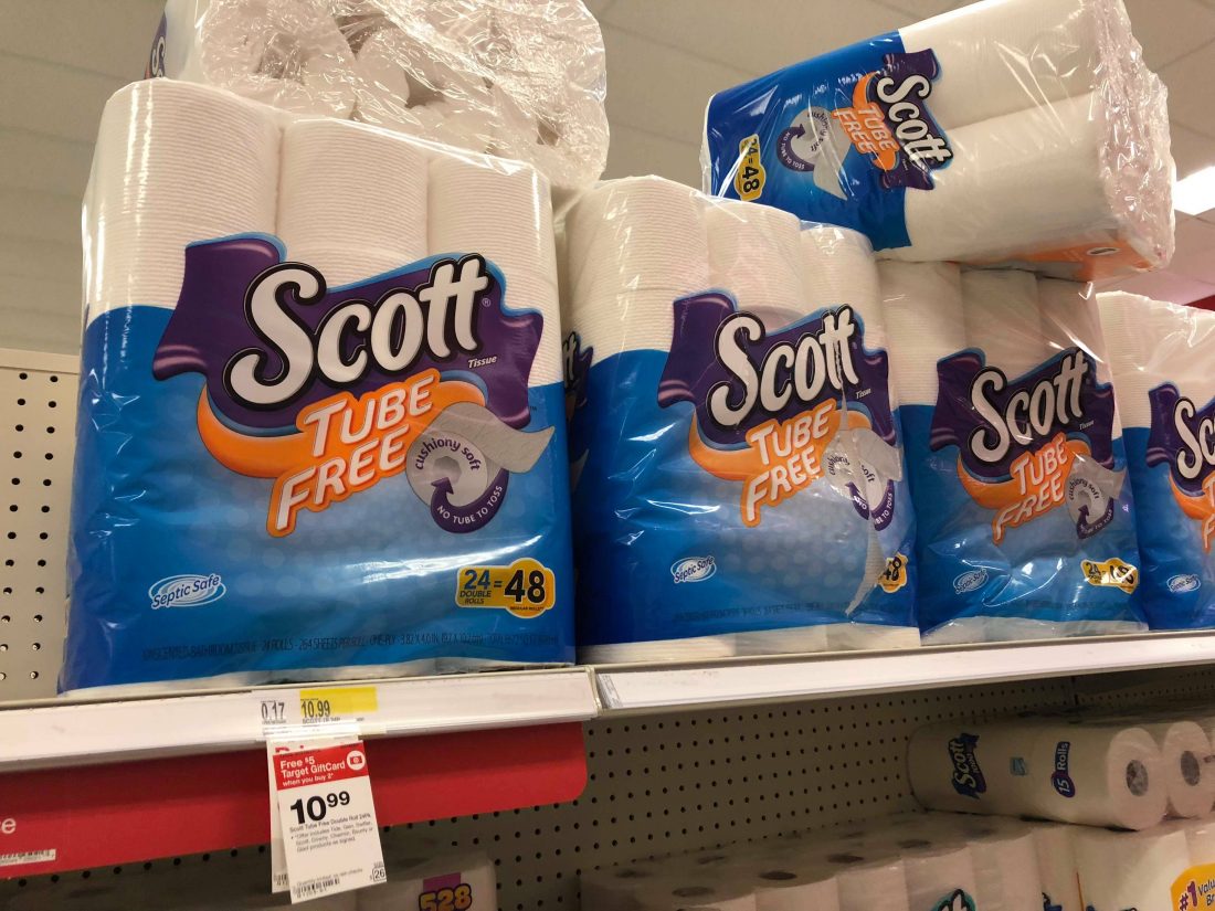 Scott Tube Free Bath Tissue at Target