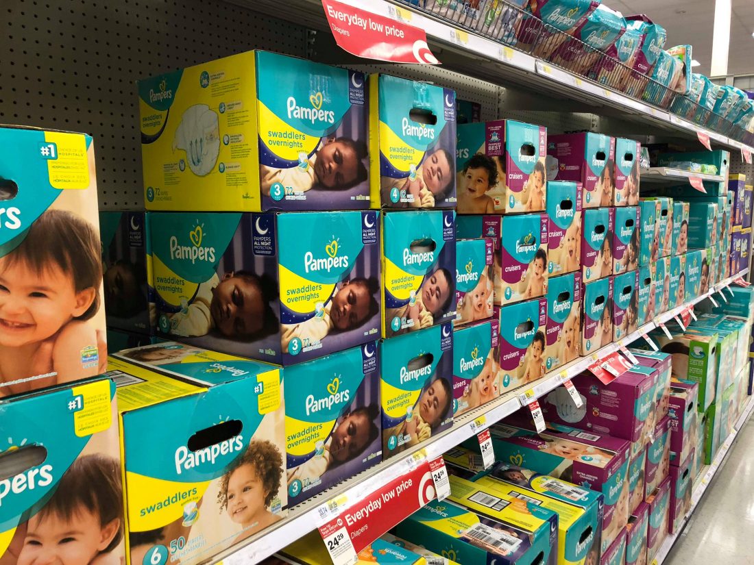 Pampers Swaddlers Box at Target