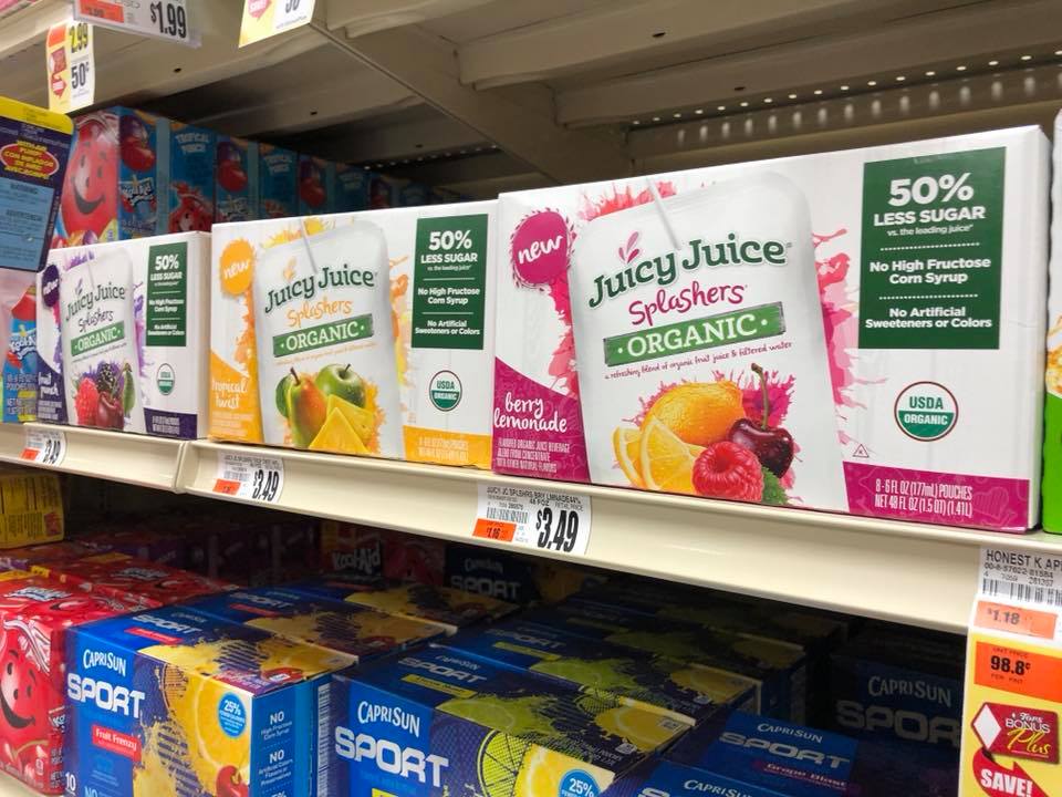 Juicy Juice Organic Splashers At Tops