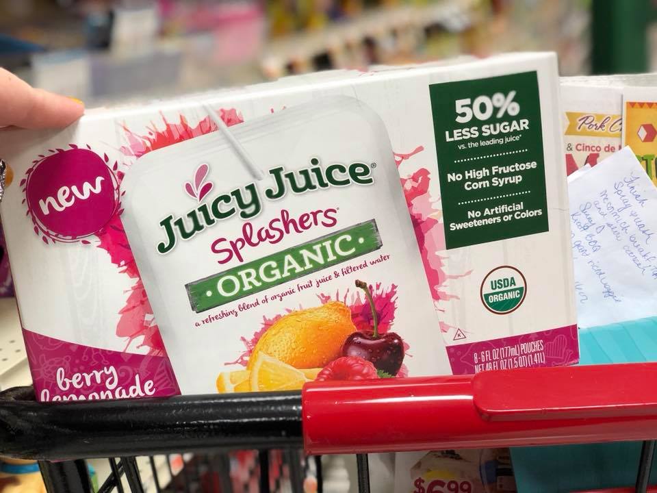 Juicy Juice Organic Splashers