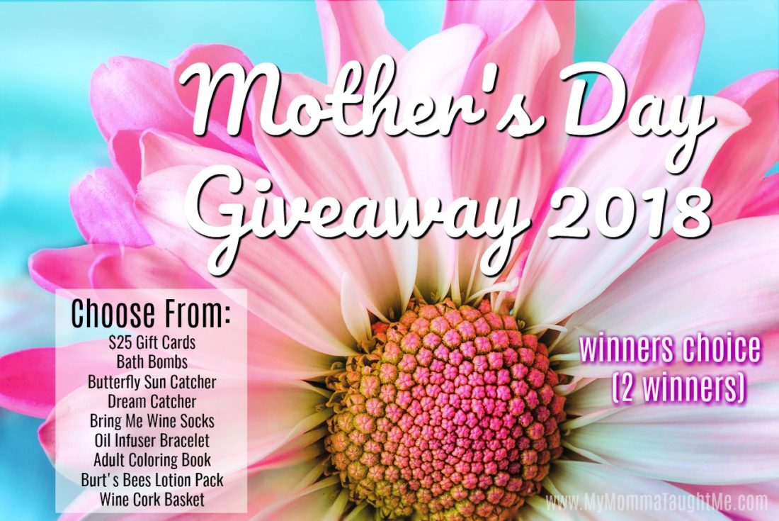 Mother's Day Giveaway 2018 Facebook