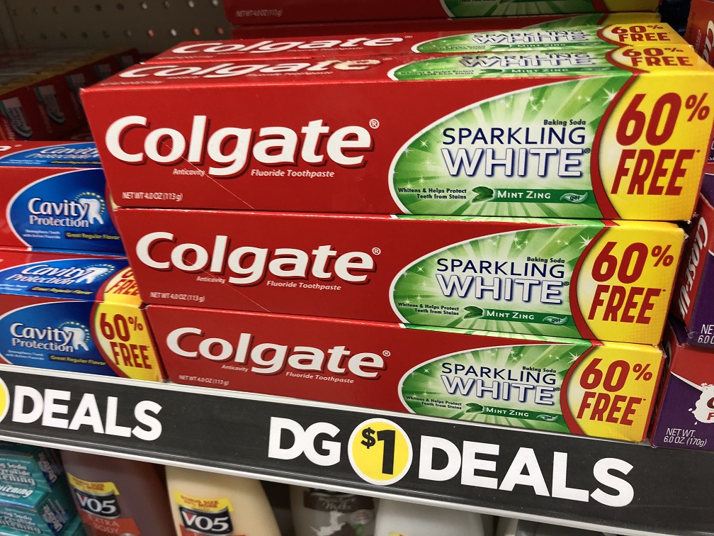 Colgate Toothpaste At Dg