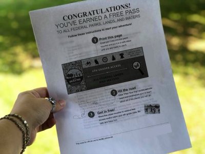 Free 4th Grader Park Pass 2018