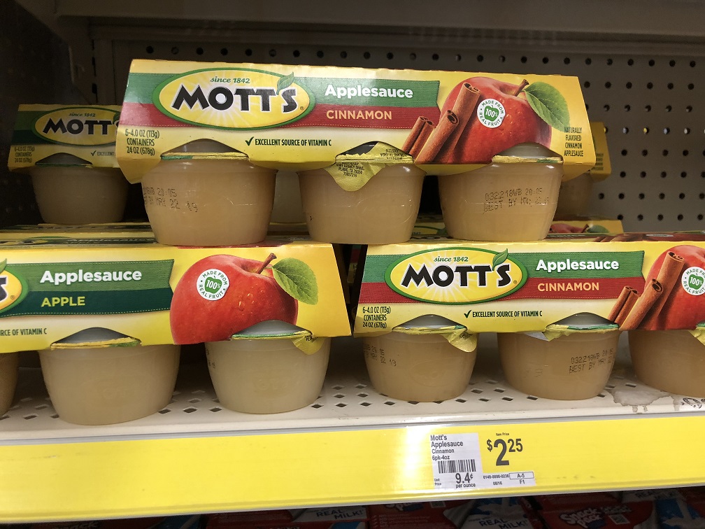 Mott's Applesauce At Dollar General