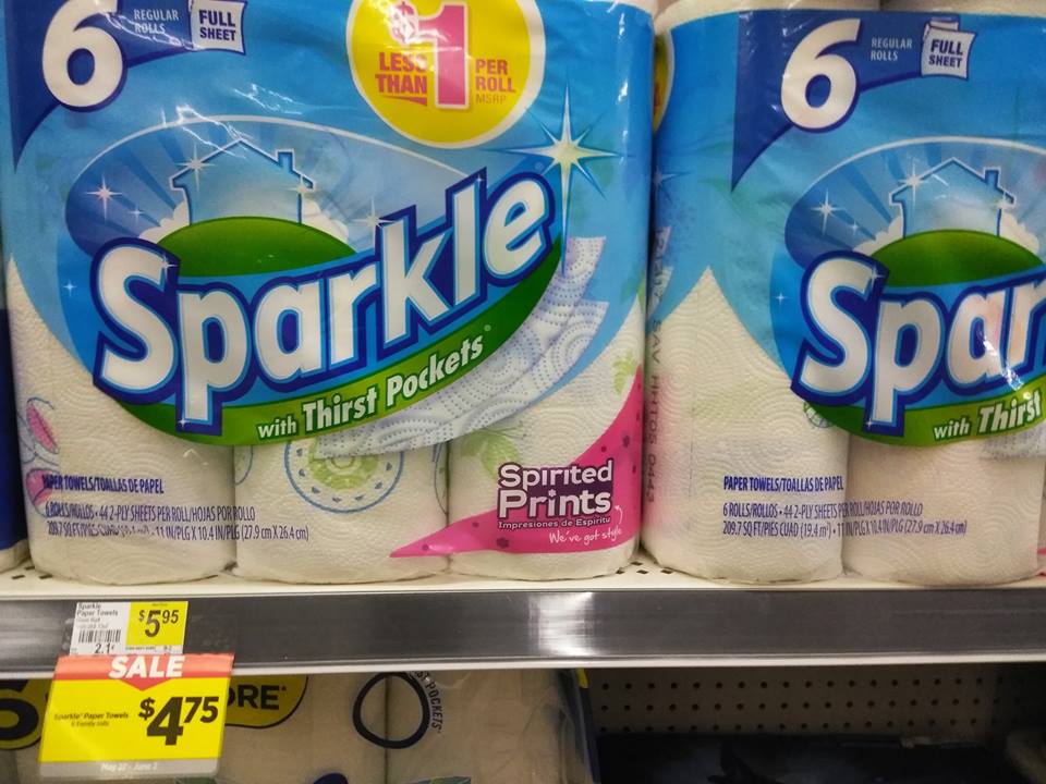 Sparkle Paper Towels Dg