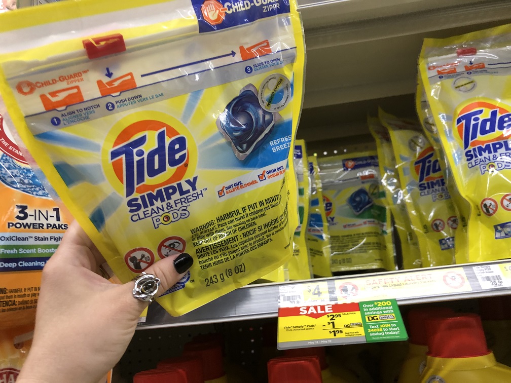 Tide Simply Pods Deal At Dollar General