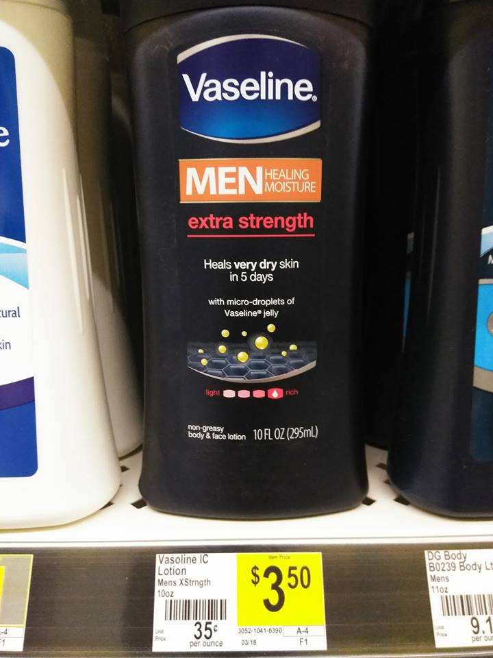 Vaseline Mens Dg