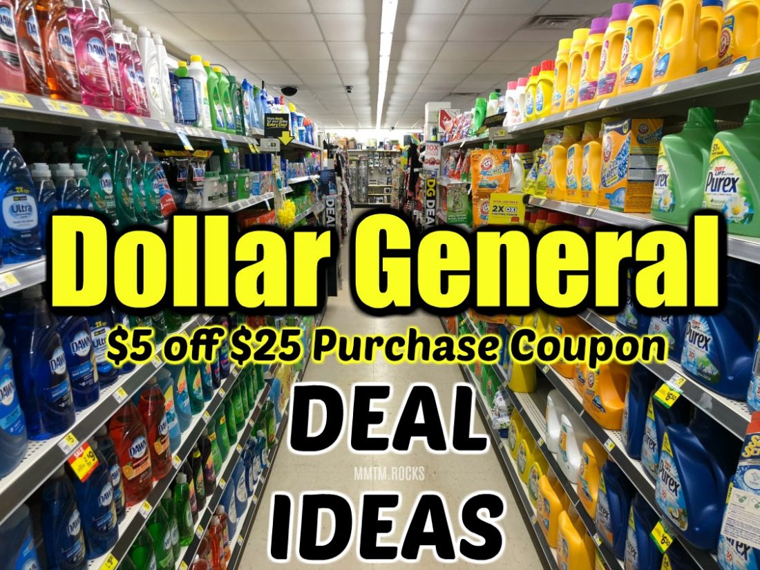 $5 Off Deal Ideas At Dg